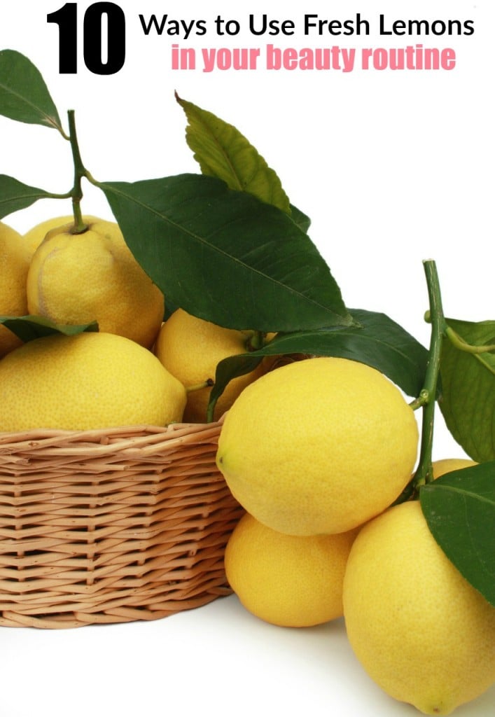 Ways to Use Fresh Lemons in Beauty Routines