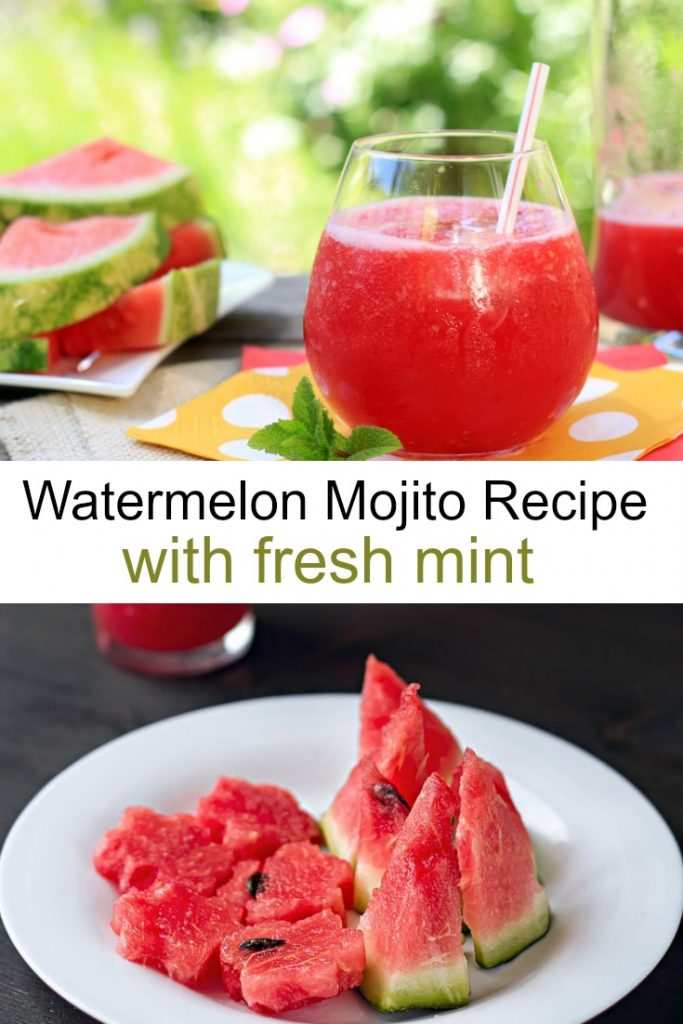 Easy Watermelon Mojito Recipe with Fresh Mint