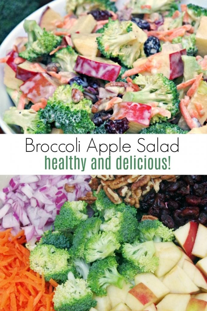 Easy and Healthy Broccoli Apple Salad Recipe