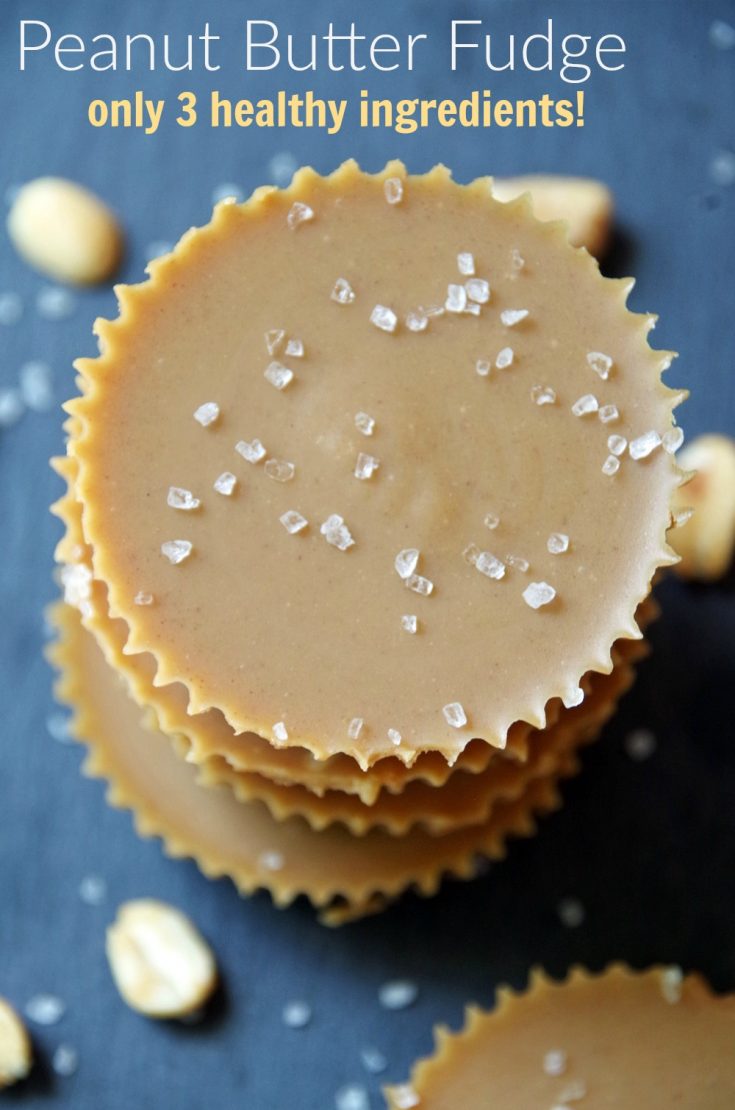 Healthy Homemade Peanut Butter Fudge Recipe