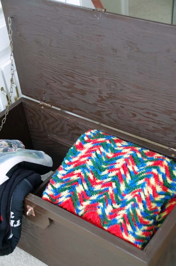 Linen Chest Bedding Storage Project Turning the Clock Back