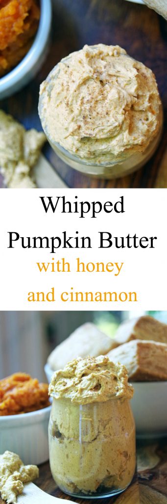 Whipped Pumpkin Butter with Honey and Cinnamon