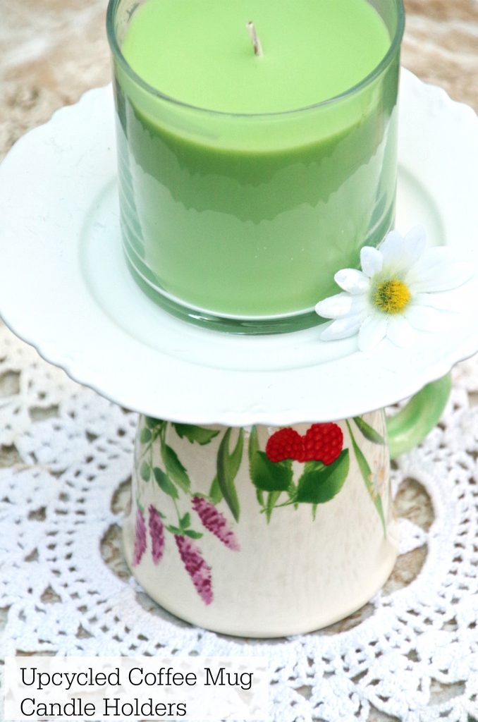 Make Diy Decorative Candle Holders From Old Coffee Mugs