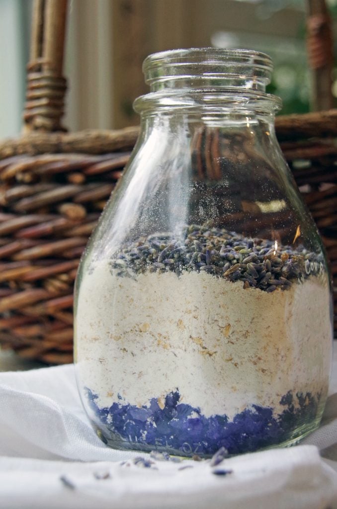 Lavender DIY Oatmeal Milk Bath Recipe Turning the Clock Back