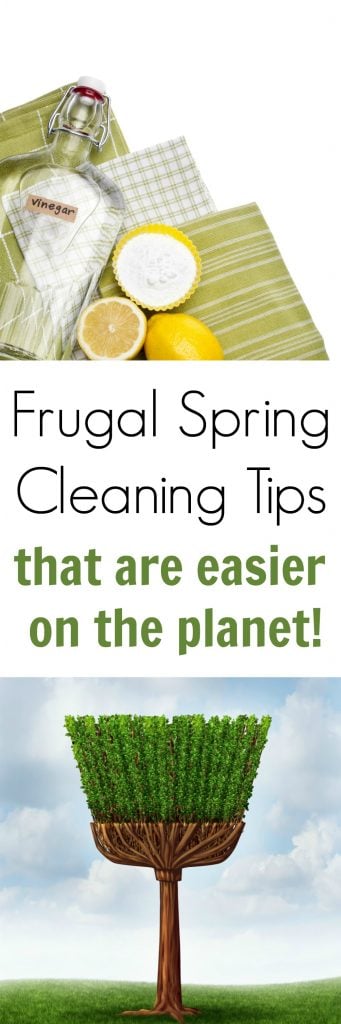 Here are a few frugal spring cleaning tips that not only help you live greener but will also allow you do save a little bit of m