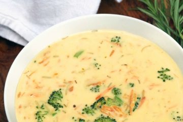 Fresh Broccoli Cheese Soup Recipe