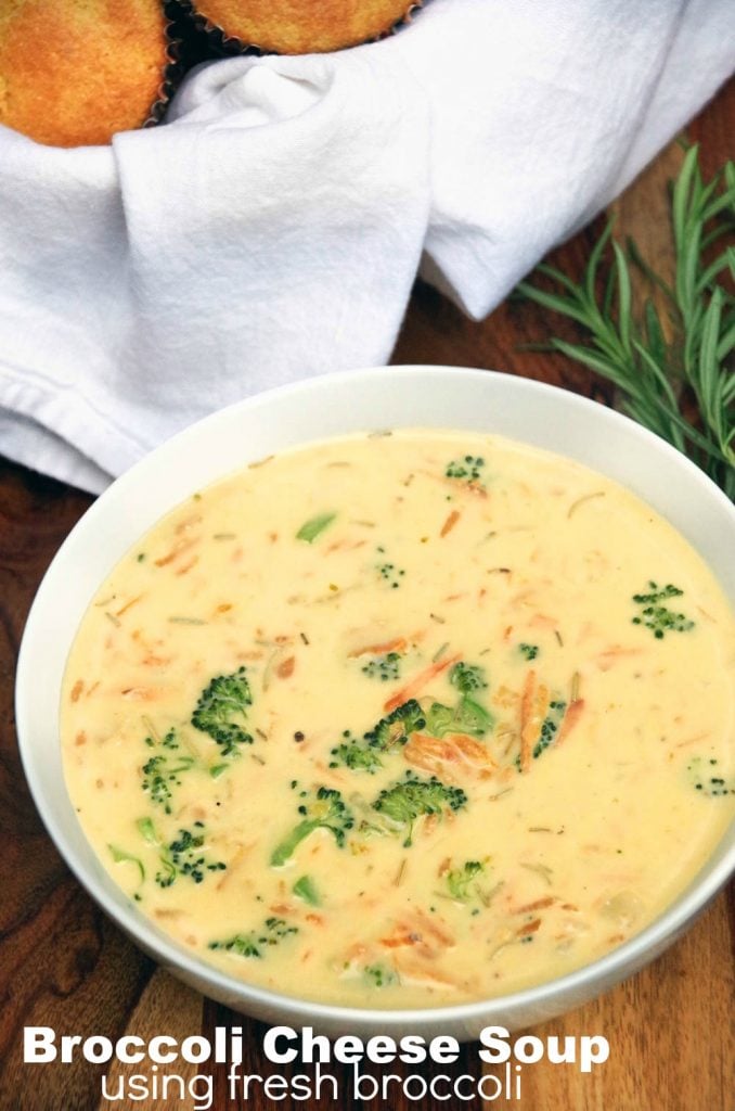 Broccoli Cheese Soup Recipe 