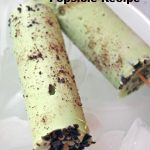 Mint Chocolate Chip Greek Yogurt Popsicle Recipe