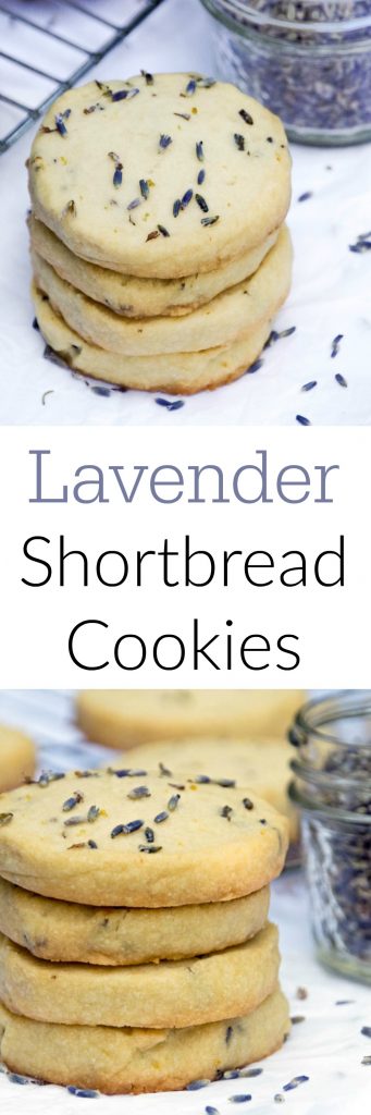 Love shortbread cookies? This simple yet elegant lavender shortbread cookie recipe is buttery and flaky with a light hint of lemon and lavender. 