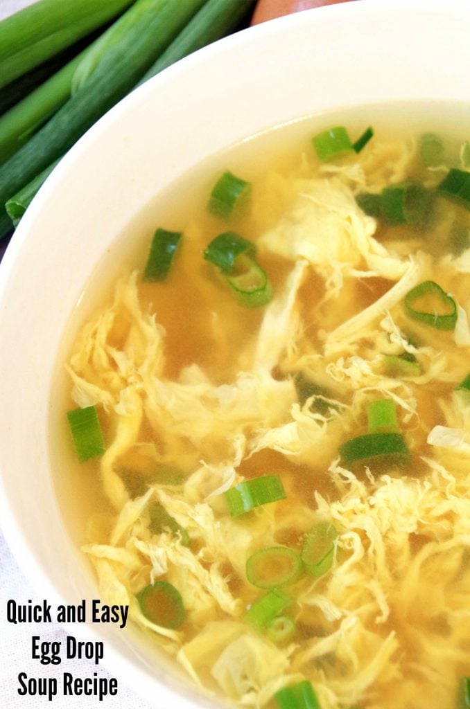 Easy Egg Drop Soup Recipe 