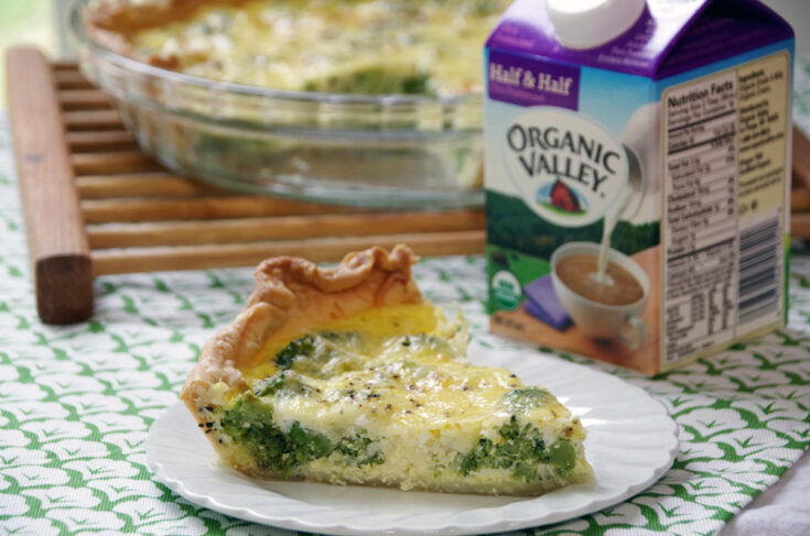 Easy Broccoli Quiche Recipe for a Simple Vegetarian Dinner Idea