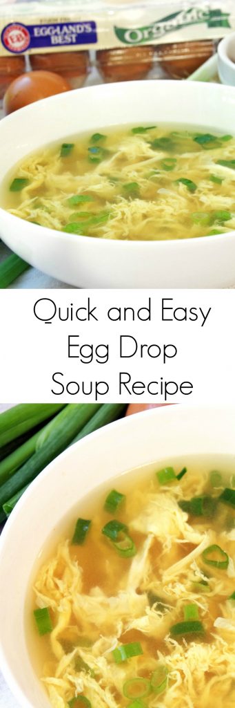 Quick and Easy Egg Drop Soup Recipe