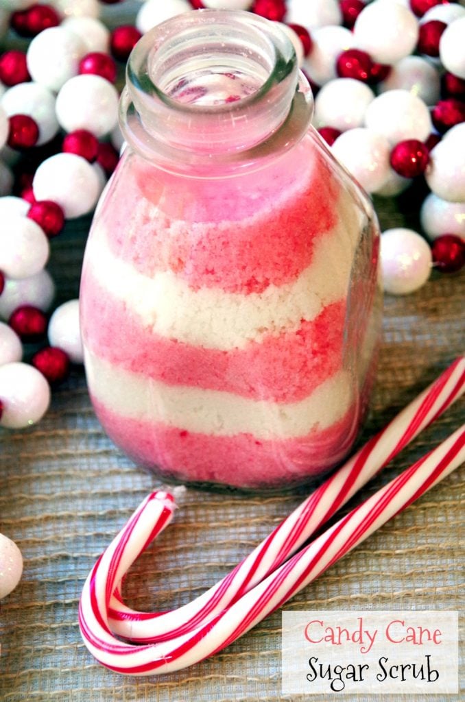 Candy Cane Sugar Scrub Recipe