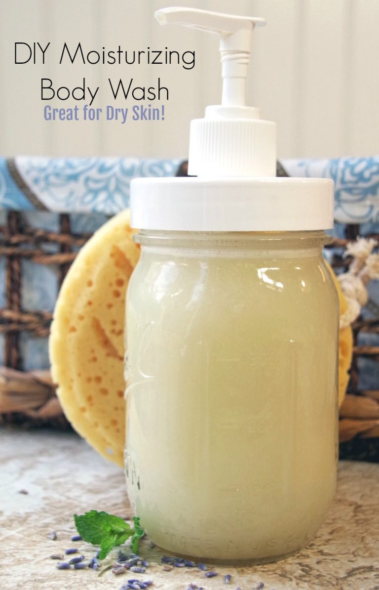 DIY Moisturizing Body Wash for Dry Skin Turning the Clock Back