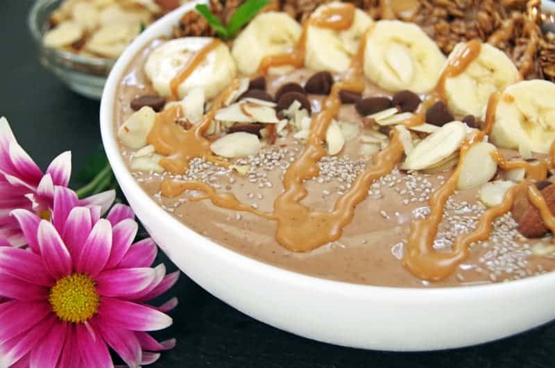 Smoothie Bowl Recipe with Almond Butter