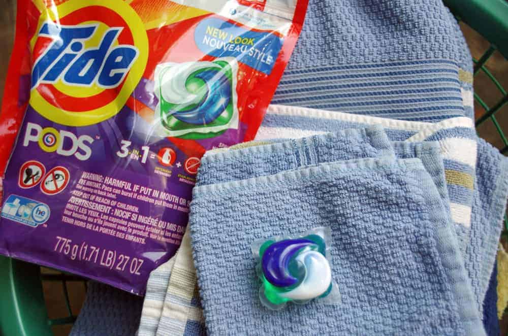 Washing Clothes in Cold Water with Tide PODS