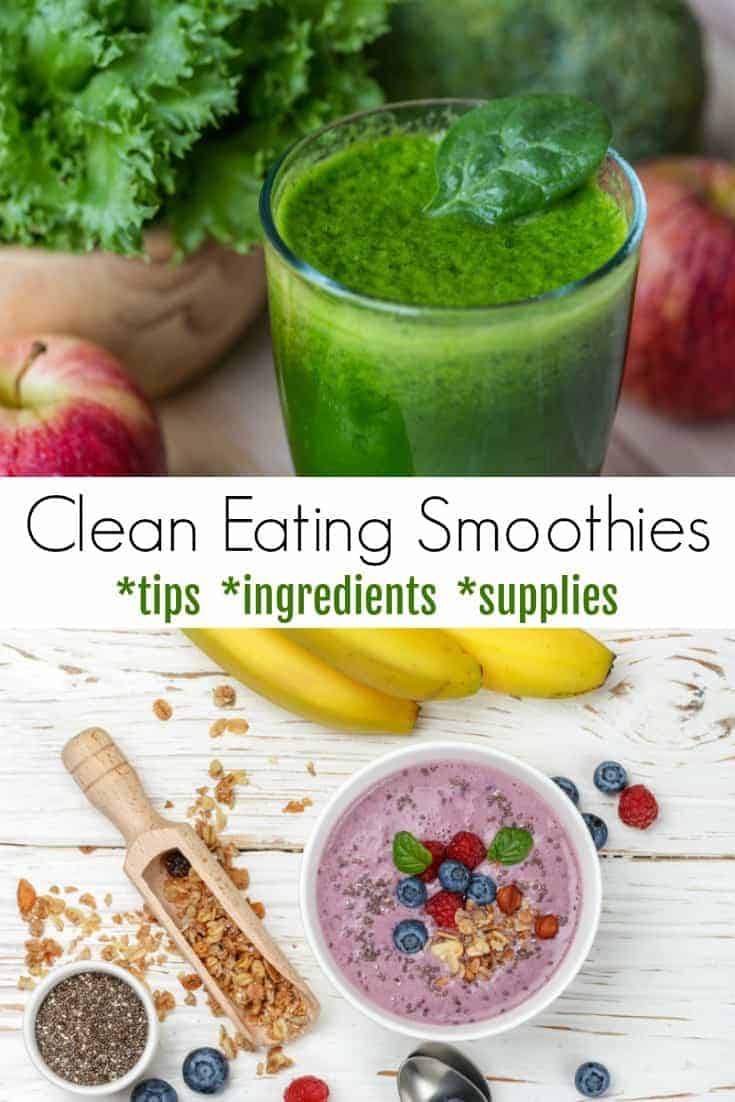 Want to eat healthier? Try making smoothies! You can make clean eating smoothies in a hurry with these time saving and nutrition boosting tips.
