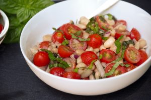 White Bean Cherry Tomato Salad