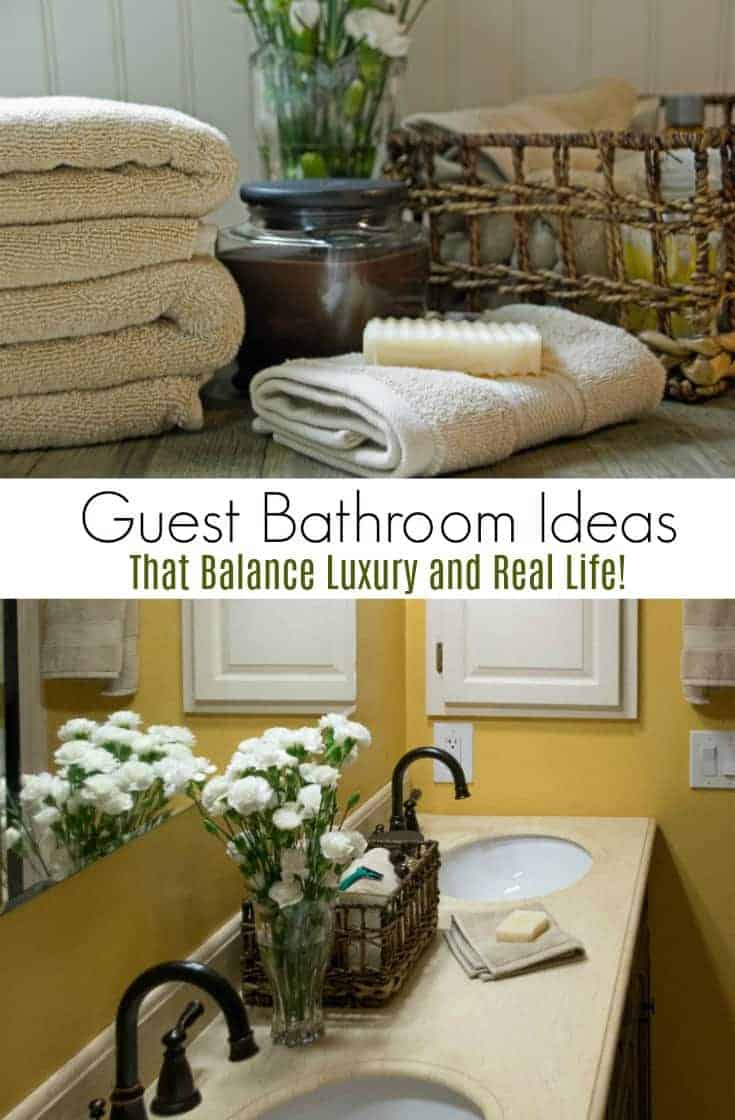 Need guest bathroom design tips? Here are some guest bathroom ideas that bridge the divide between perfection and a realistically well used space.