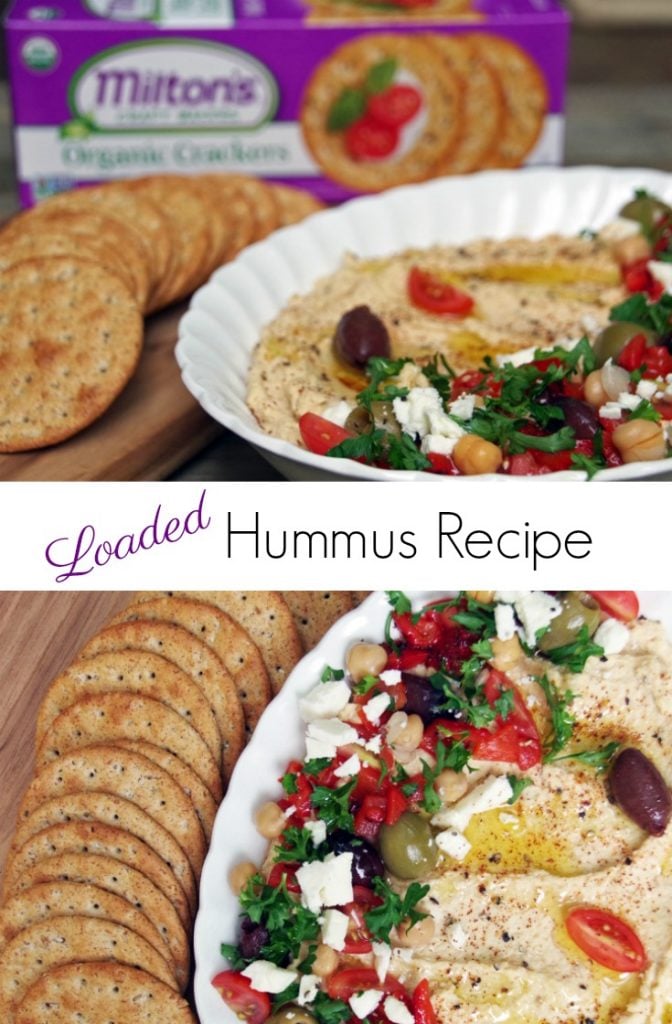 This Homemade Hummus Dip Recipe is easy to make, incredibly healthy, and makes a simple lunch or appetizer recipe