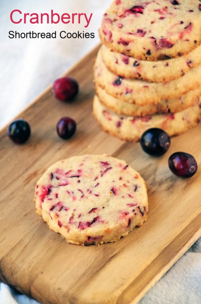 Cranberry Shortbread 