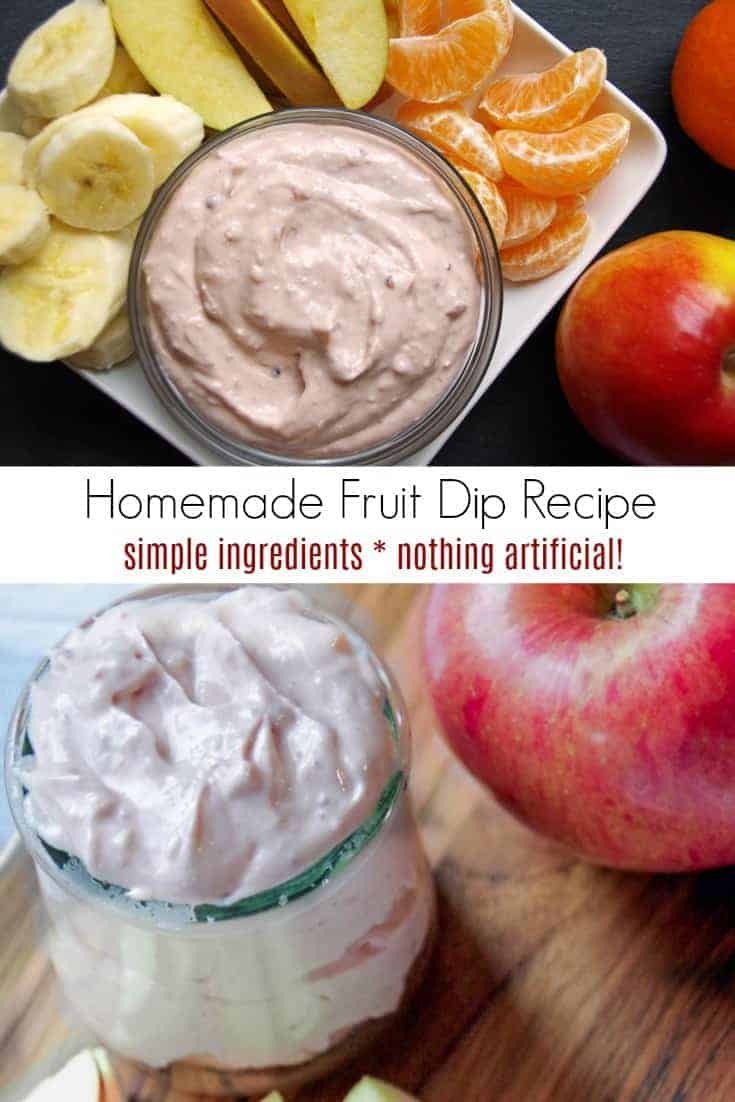 Easy Homemade Fruit Dip Recipe