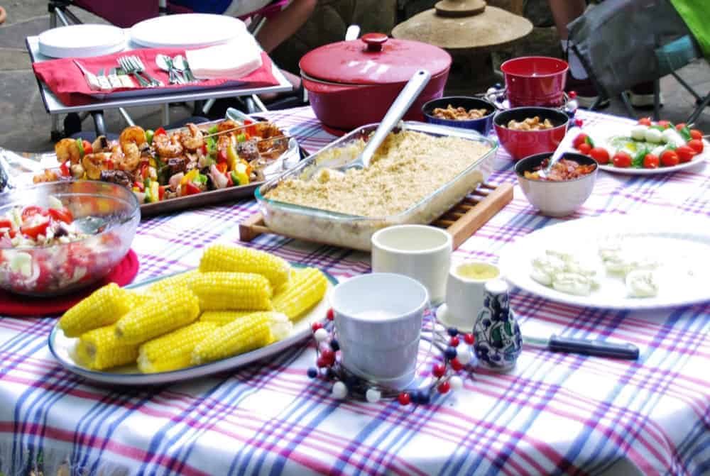 Summer Party on patio