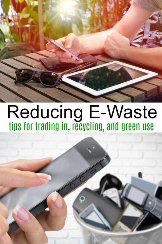 Reducing ewaste and tips for trading in, recycling, and green use