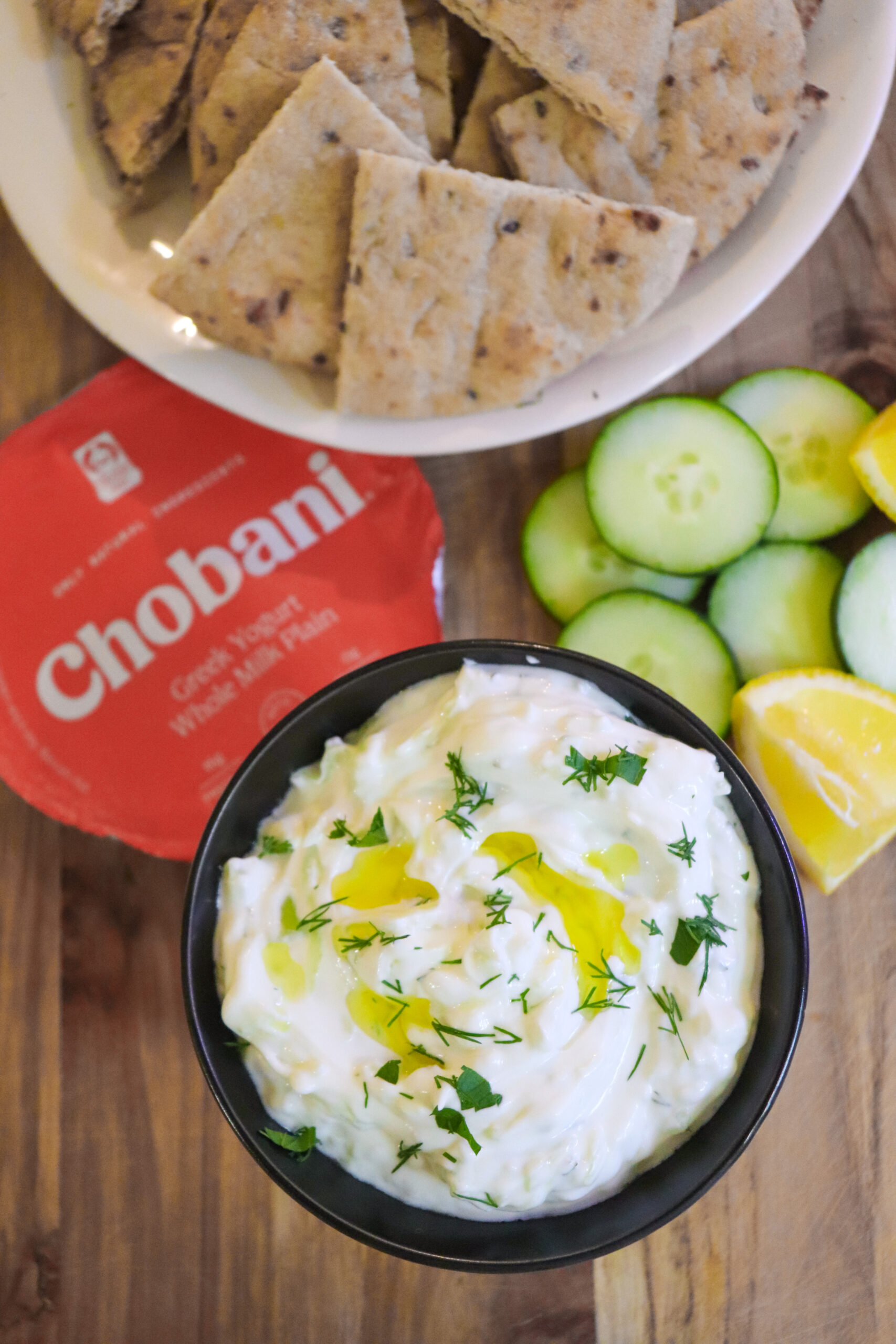 Tzatziki Greek Yogurt Dip Recipe Turning the Clock Back