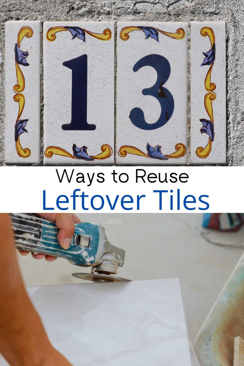 What To Do With Leftover Ceramic Tiles Turning the Clock Back